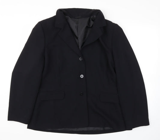 BHS Womens Black   Jacket Blazer Size 20