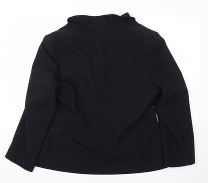 Preloved BHS Womens Black   Jacket Blazer Size 20 - Back