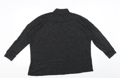 F&F Womens Black   Pullover Jumper Size L