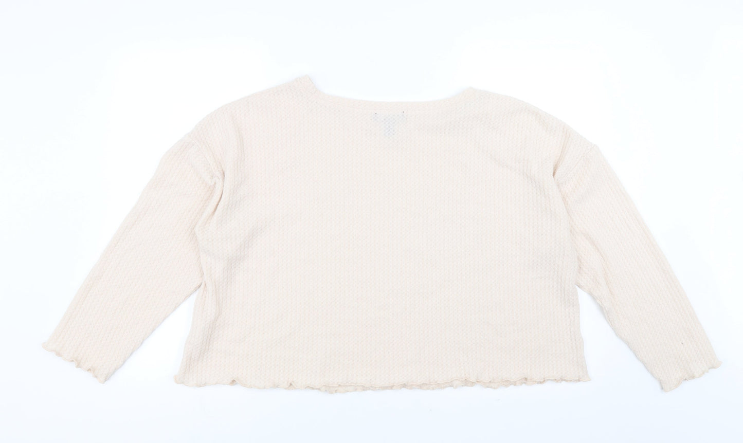 New Look Womens Pink   Pullover Jumper Size L