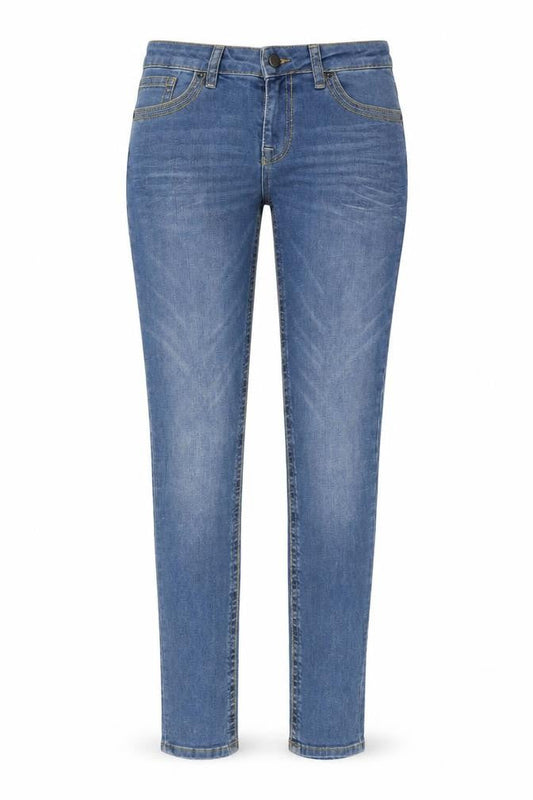 Maison De Nimes Womens Blue  Denim Skinny Jeans Size 28 in L31 in