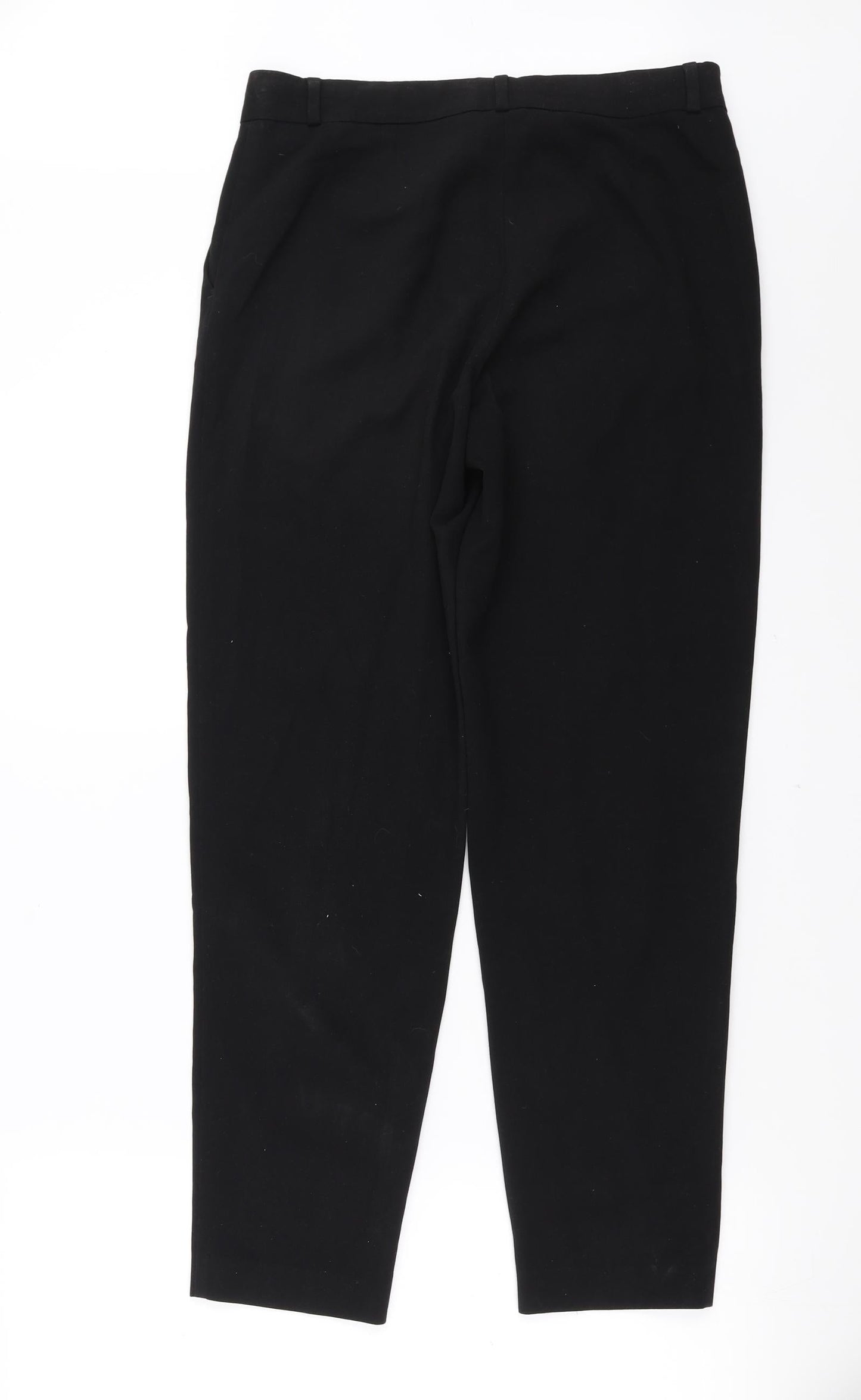 Marks and Spencer Womens Black   Trousers  Size 10 L28 in