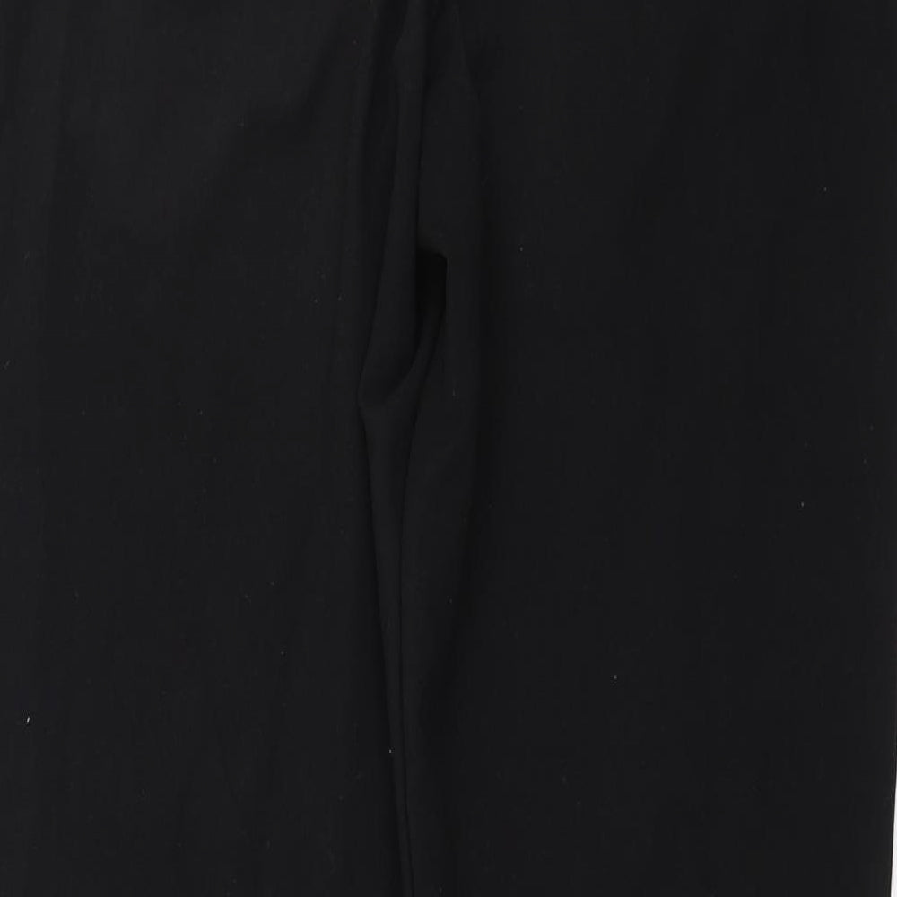 Marks and Spencer Womens Black   Trousers  Size 10 L28 in