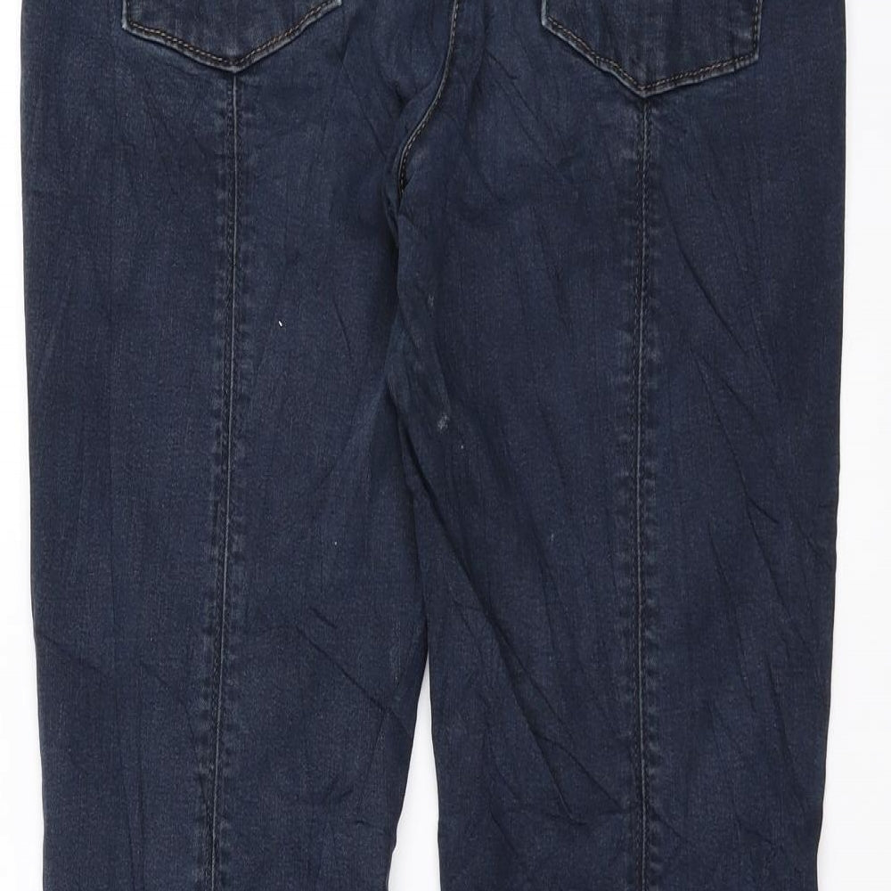 Cambio Womens Blue  Denim Skinny Jeans Size 12 L29 in
