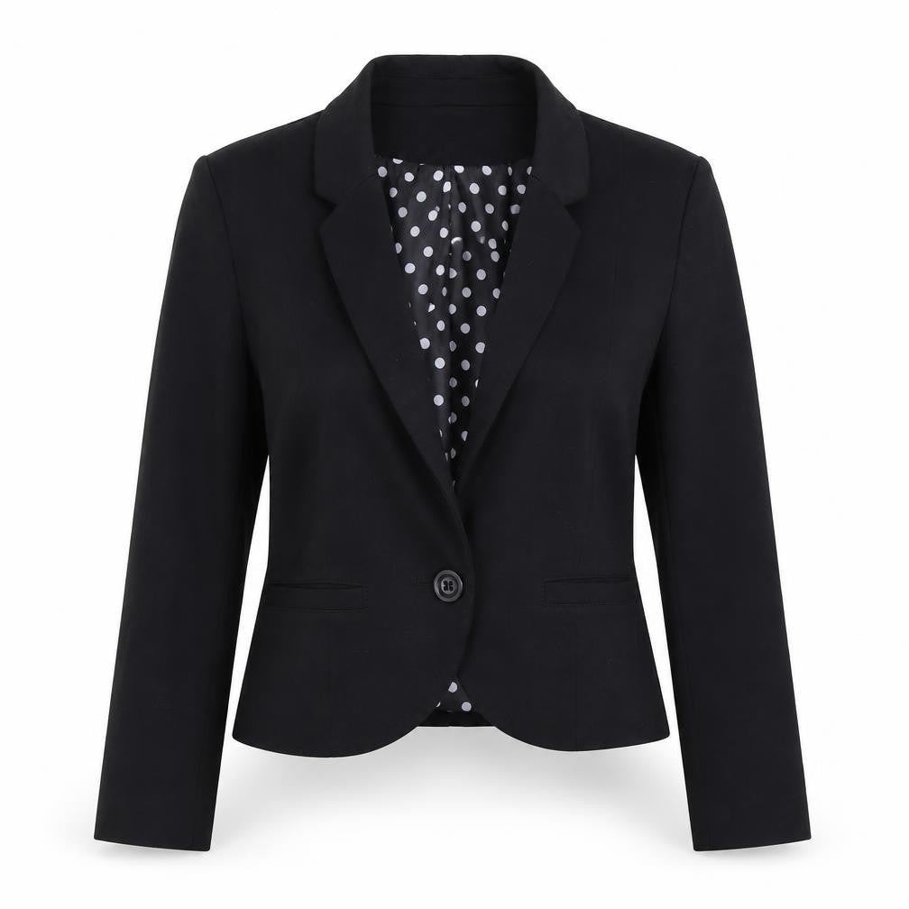 Divided Womens Black   Jacket Blazer Size 8