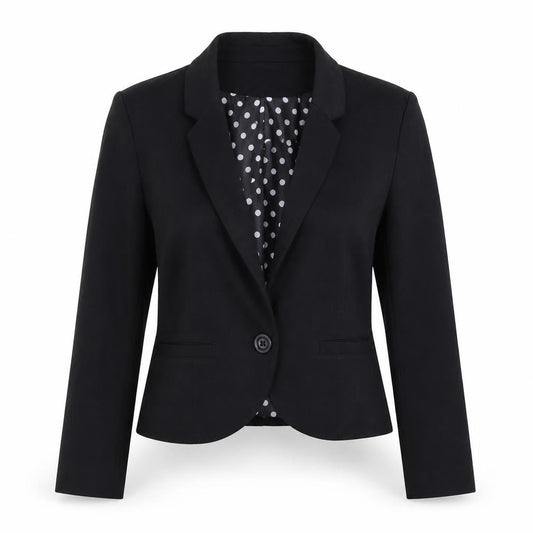 Divided Womens Black   Jacket Blazer Size 8
