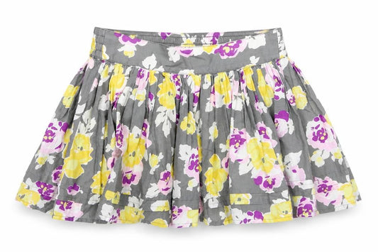 Johnnie B Womens Green Floral  Mini Skirt Size XS