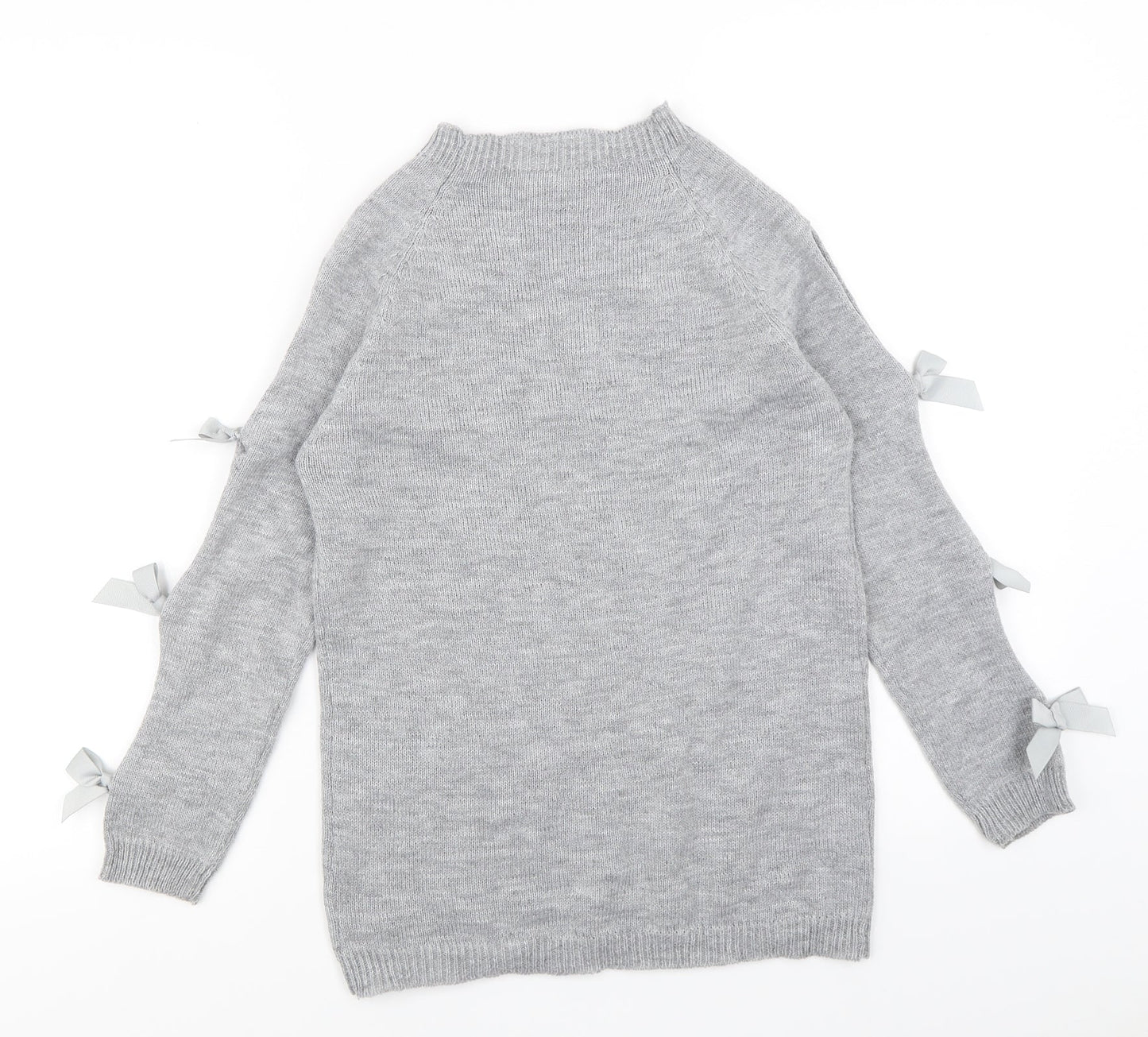 Preworn Womens Grey  Knit Pullover Jumper Size XL