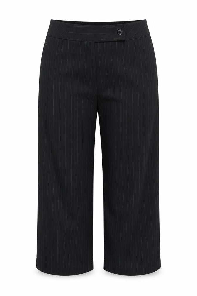Atmosphere Womens Black Striped  Trousers  Size 20 L30 in