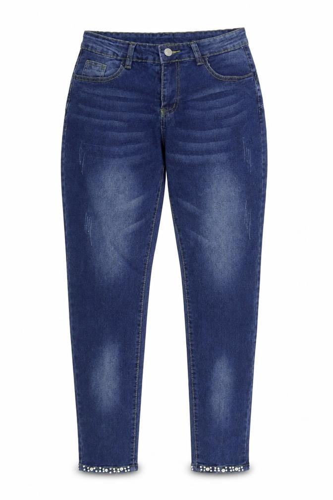 Preworn Womens Blue   Skinny Jeans Size M L28 in - Pockets