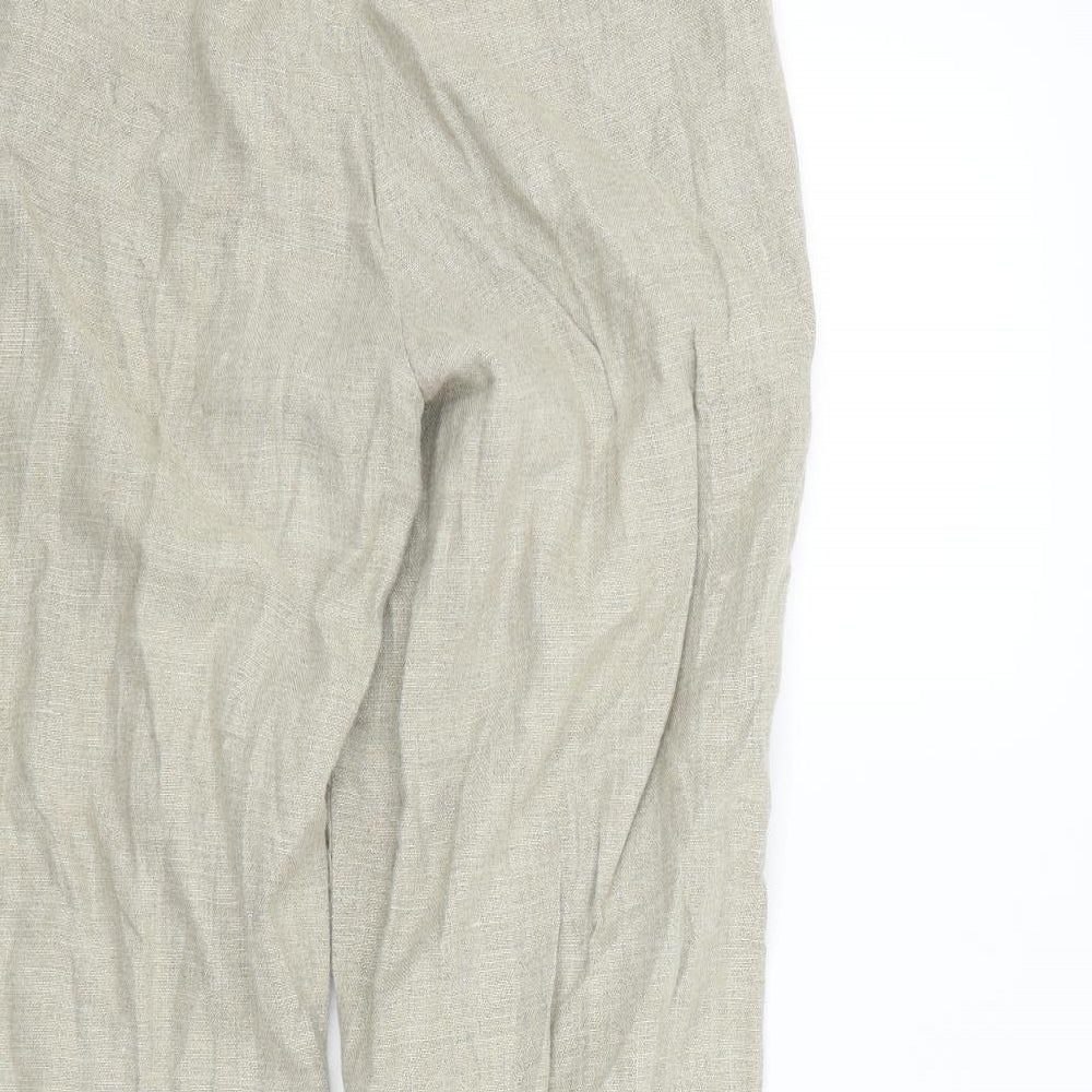 Preworn Womens Beige   Trousers  Size 32 L26 in - Pockets