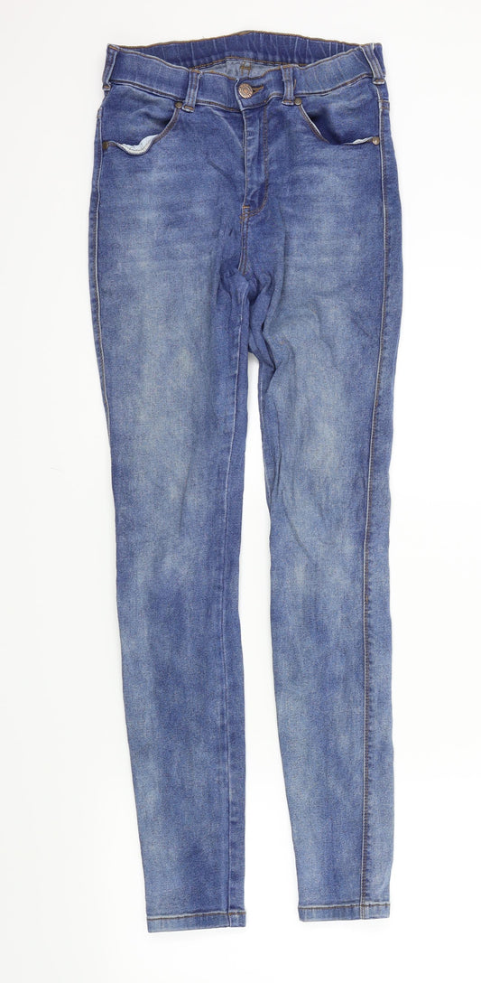 DROENIM JEANSMAKERS Womens Blue   Mom Jeans Size 10 L29 in