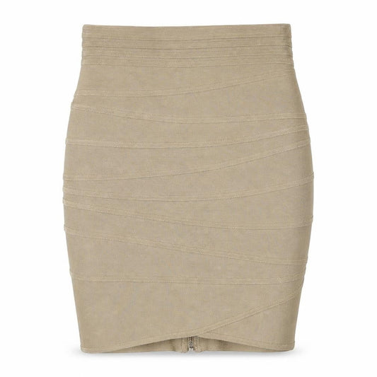 Missguided Womens Gold   Mini Skirt Size 6