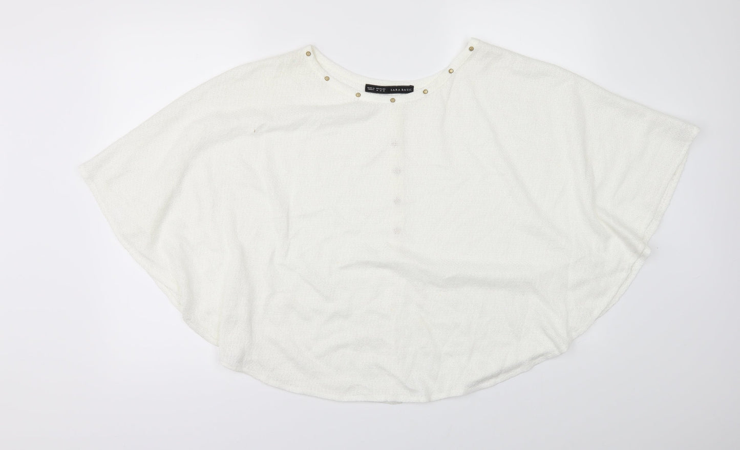 Zara Womens White   Basic Blouse Size M
