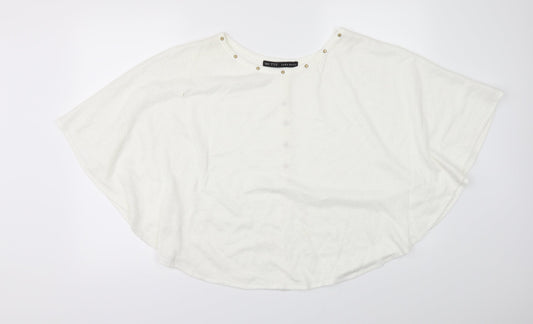 Zara Womens White   Basic Blouse Size M