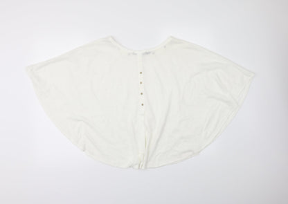 Zara Womens White   Basic Blouse Size M