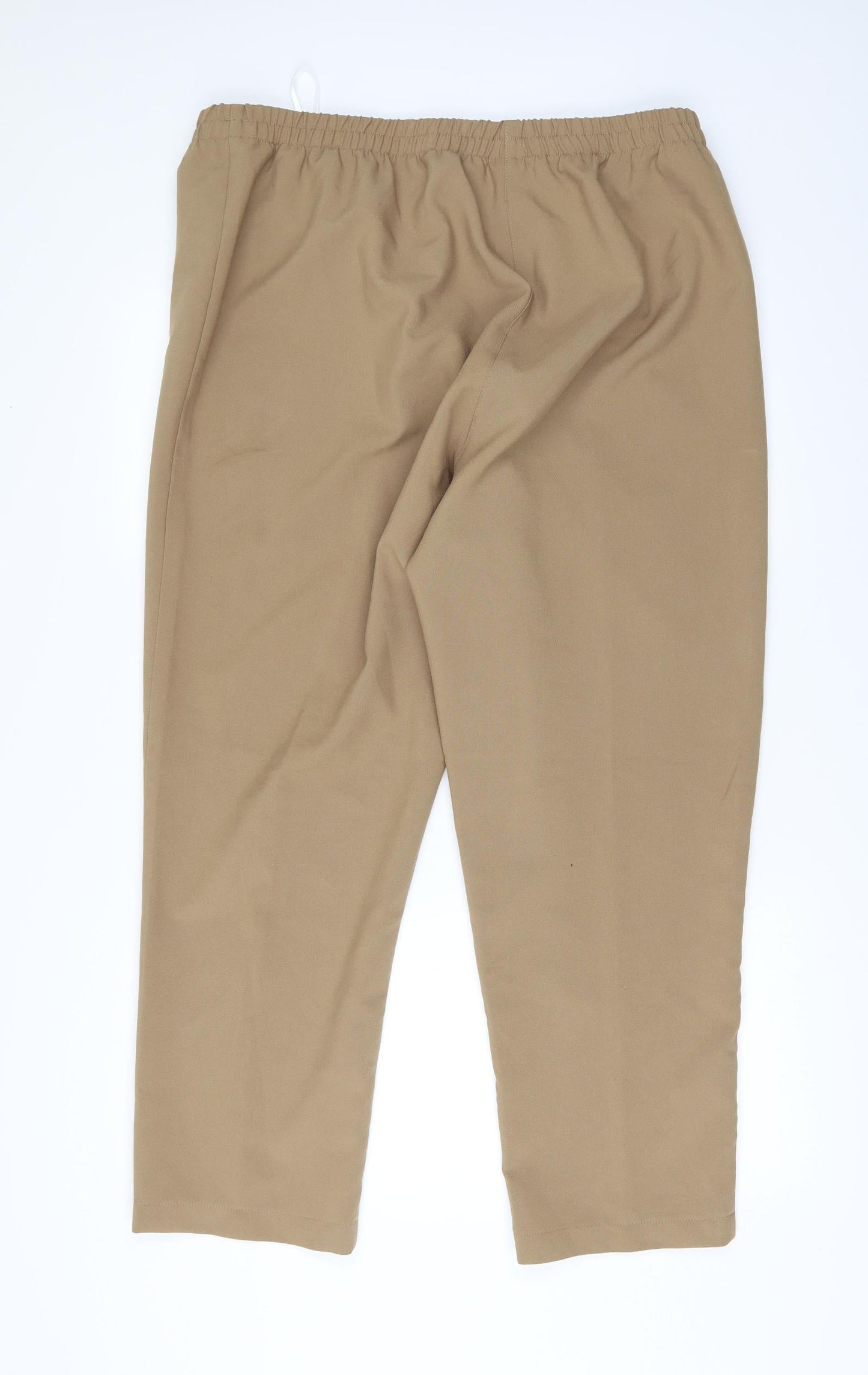 Preworn Womens Brown   Trousers  Size 22 L28 in