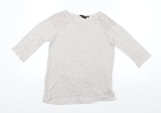 New Look Womens Beige   Pullover Jumper Size 10
