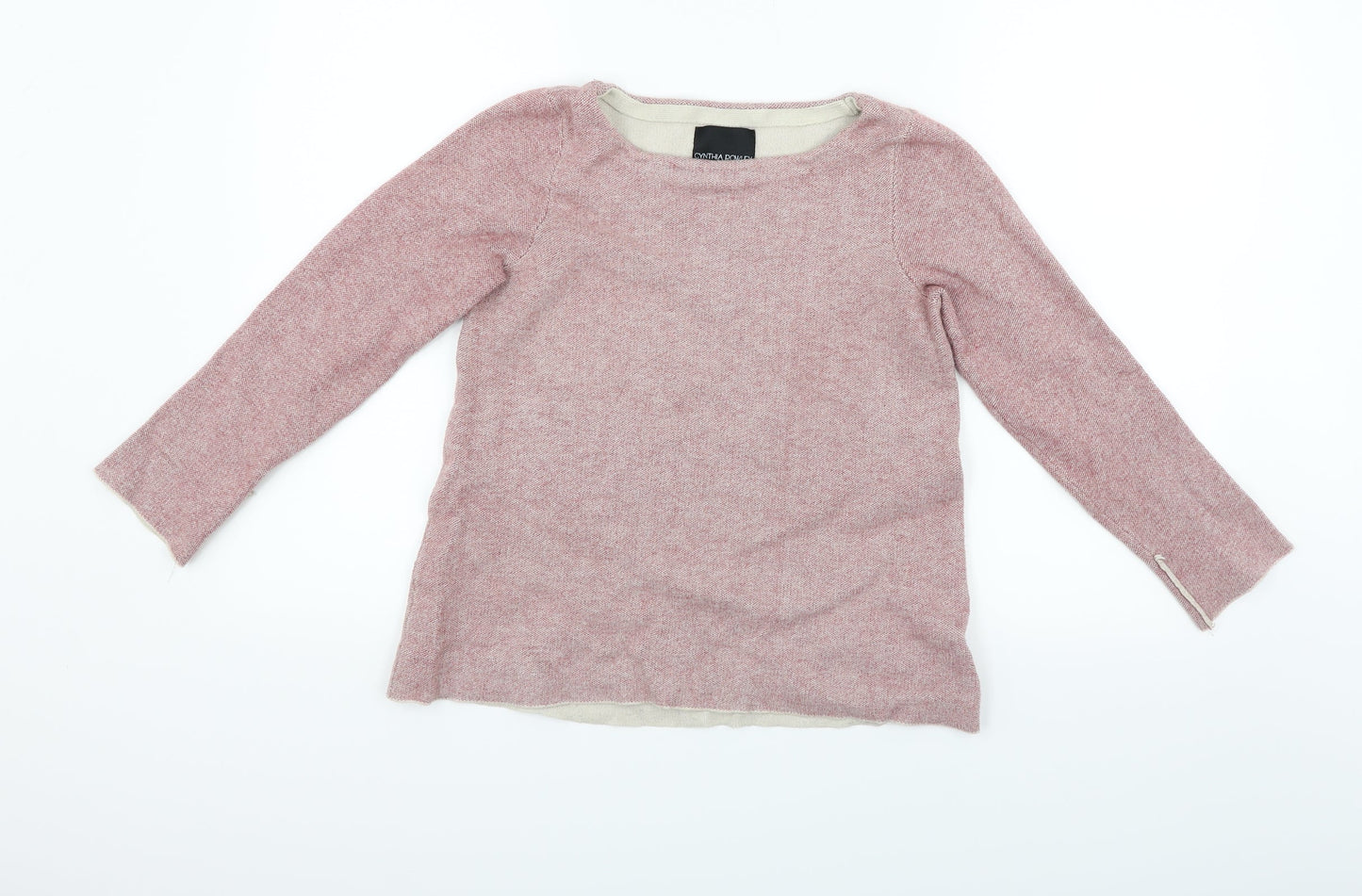 Cynthia Rowley Womens Red   Pullover Jumper Size S