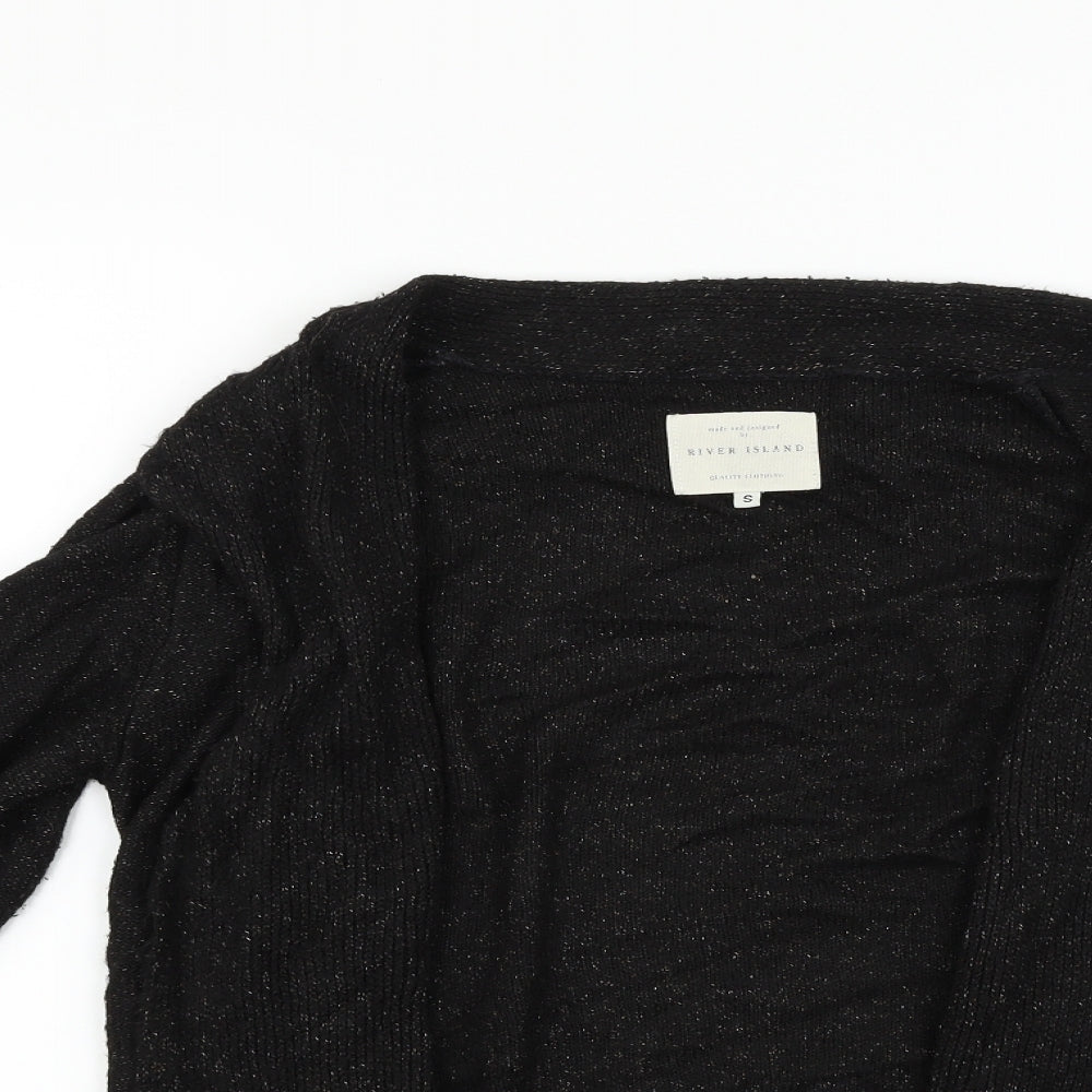 River Island Womens Black   Pullover Jumper Size S