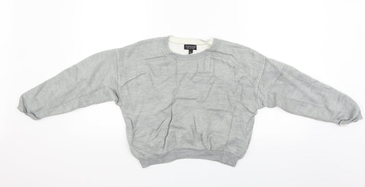 Topshop Womens Grey   Pullover Jumper Size 12