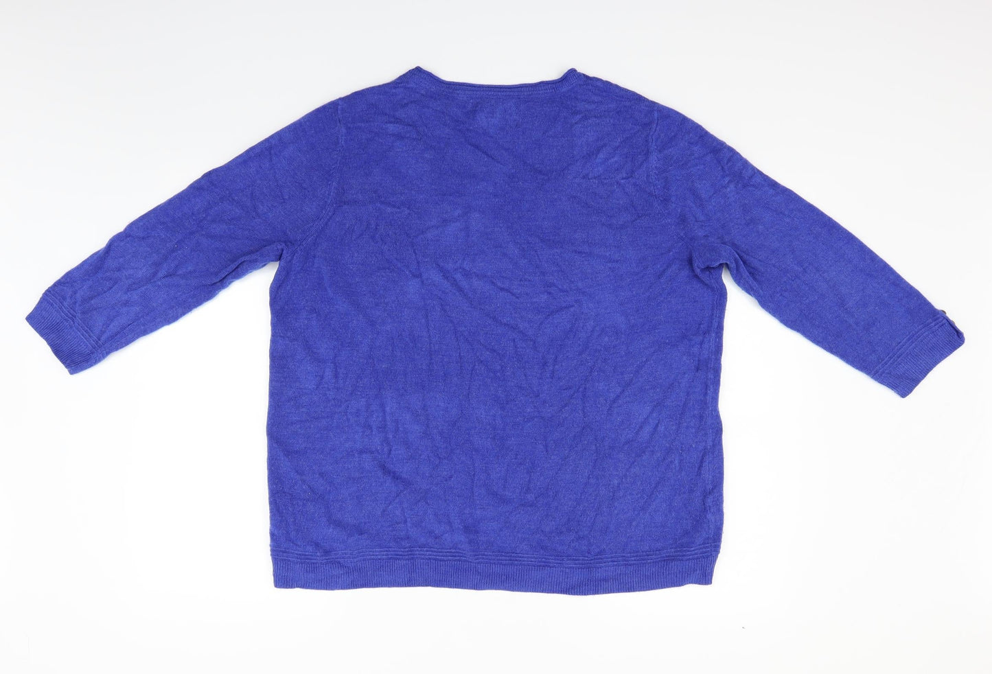 Maine Womens Blue   Pullover Jumper Size 22