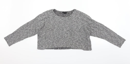 Topshop Womens Grey   Pullover Jumper Size 8