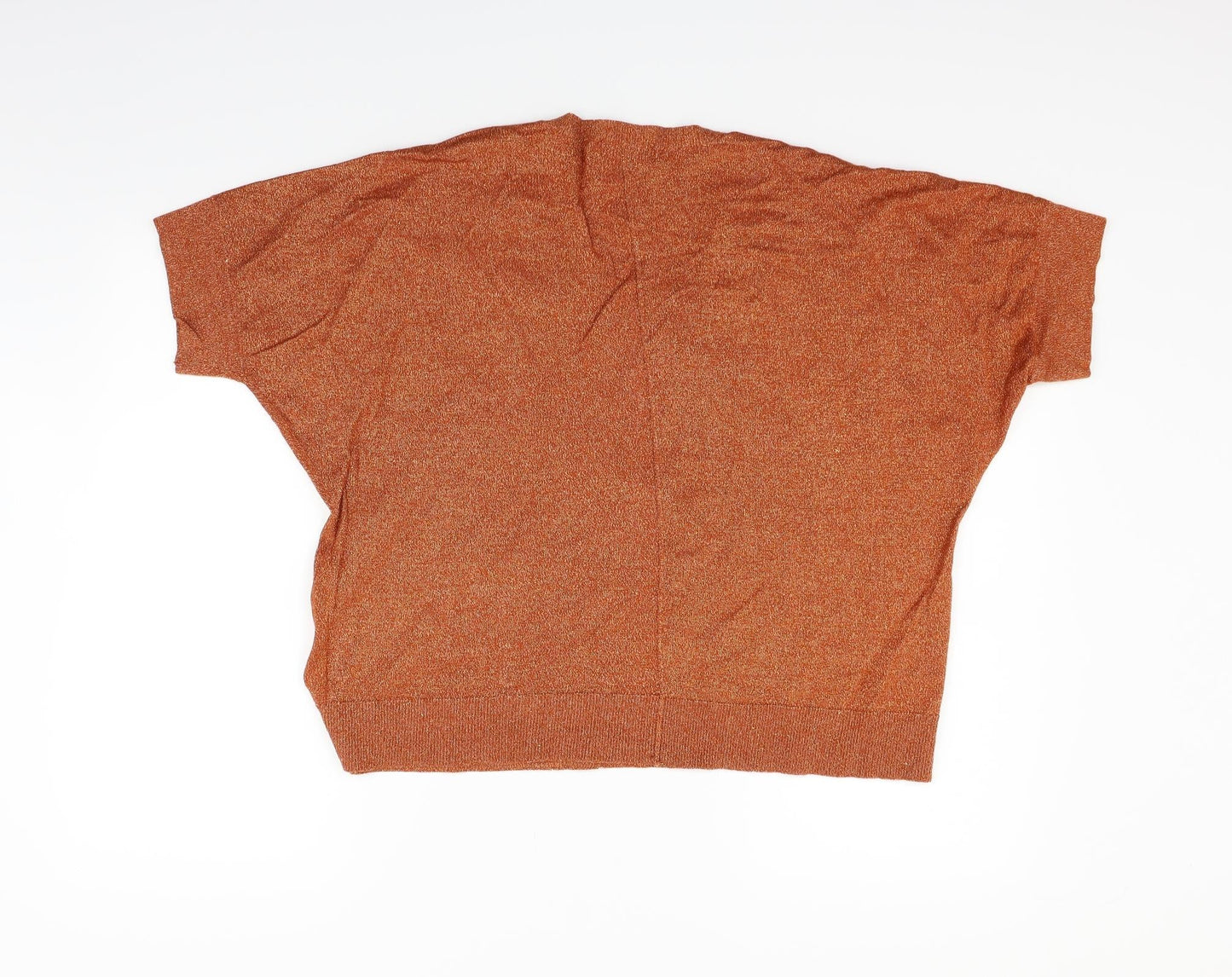 F&F Womens Orange   Pullover Jumper Size 12