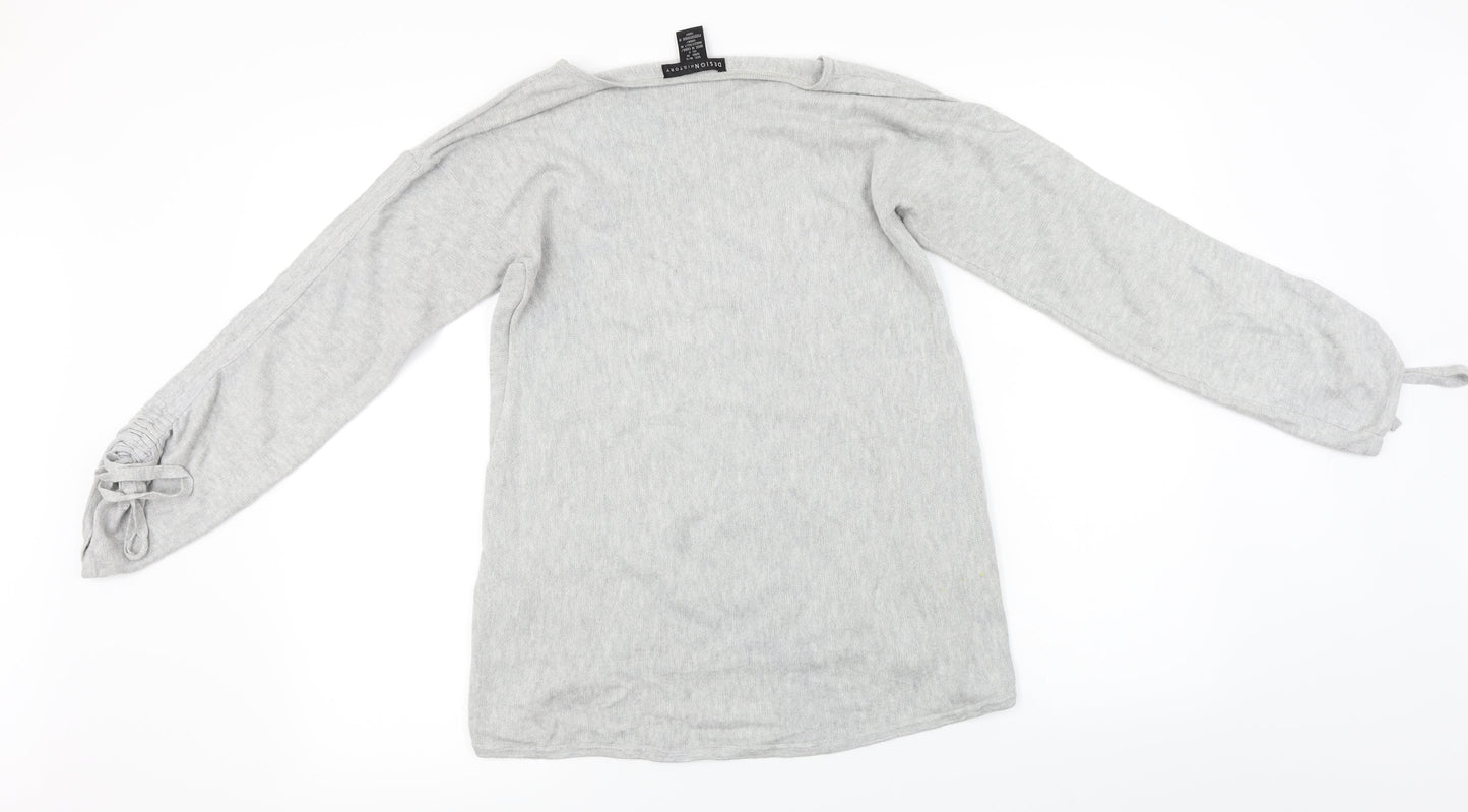 Design History  Womens Grey   Pullover Jumper Size 10