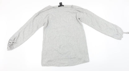 Design History  Womens Grey   Pullover Jumper Size 10