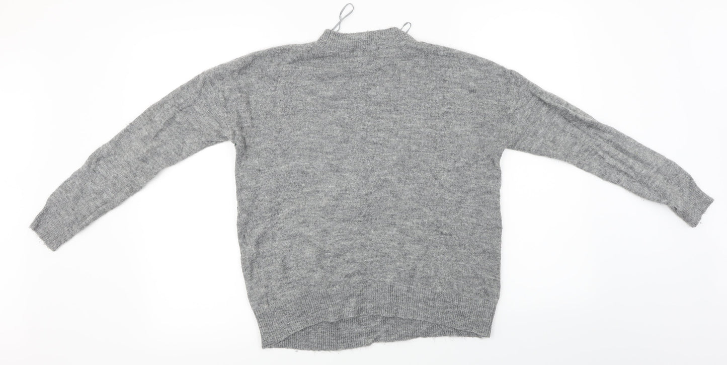 F&F  Womens Grey   Pullover Jumper Size 10