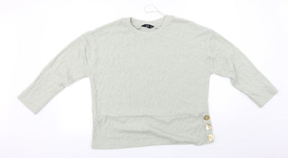 F&F  Womens Green   Pullover Jumper Size 10