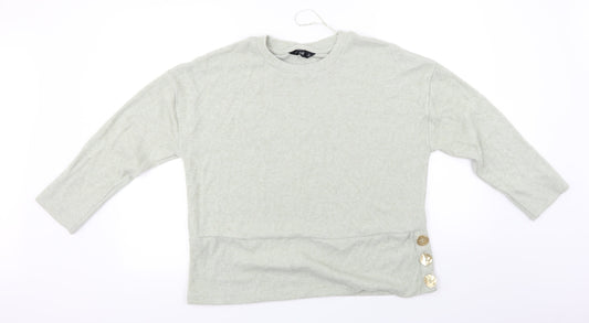 F&F  Womens Green   Pullover Jumper Size 10
