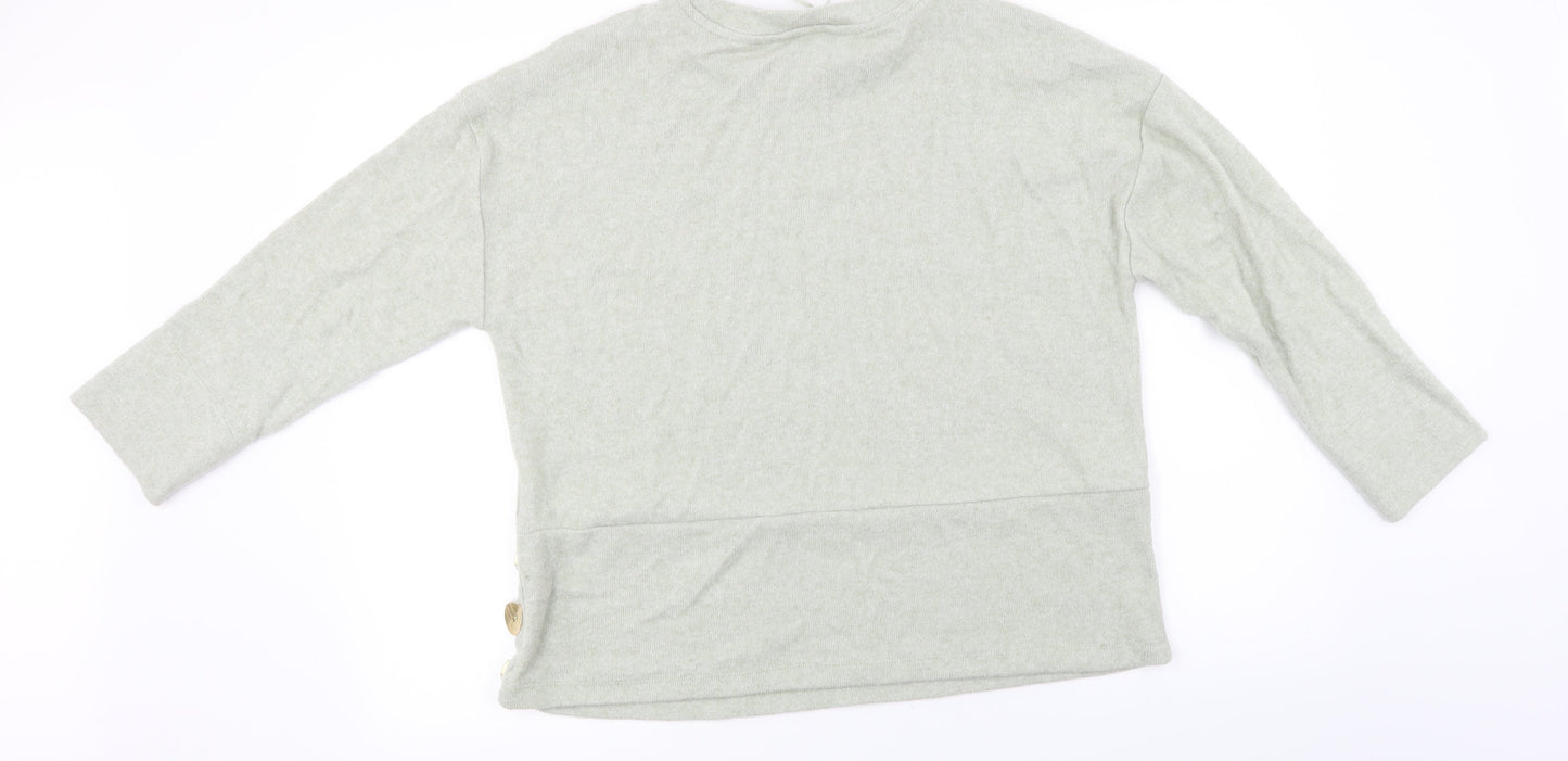F&F  Womens Green   Pullover Jumper Size 10