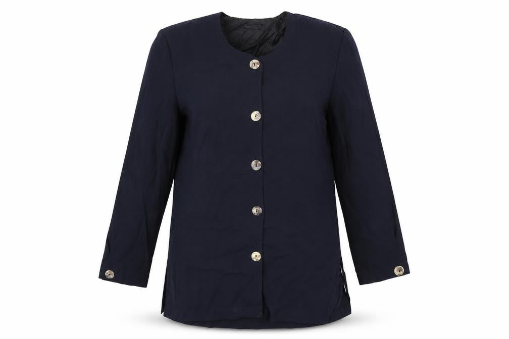 Volonte  Womens Blue   Jacket Blazer Size 14