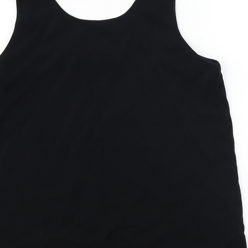 Jamie Oliver  Womens Black   Basic Blouse Size 14