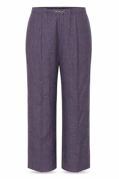 Preworn  Womens Purple   Trousers  Size 32 in L27 in