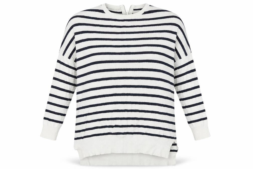 Atmosphere  Womens Grey Striped  Pullover Jumper Size 12