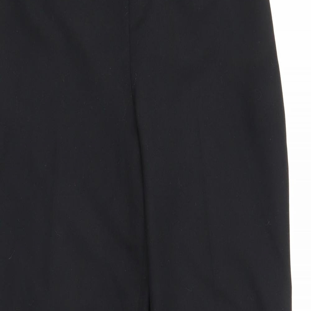 Very Womens Black   Trousers  Size 12 L28 in