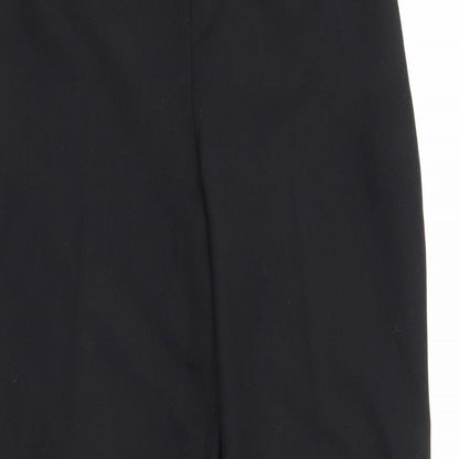 Very Womens Black   Trousers  Size 12 L28 in