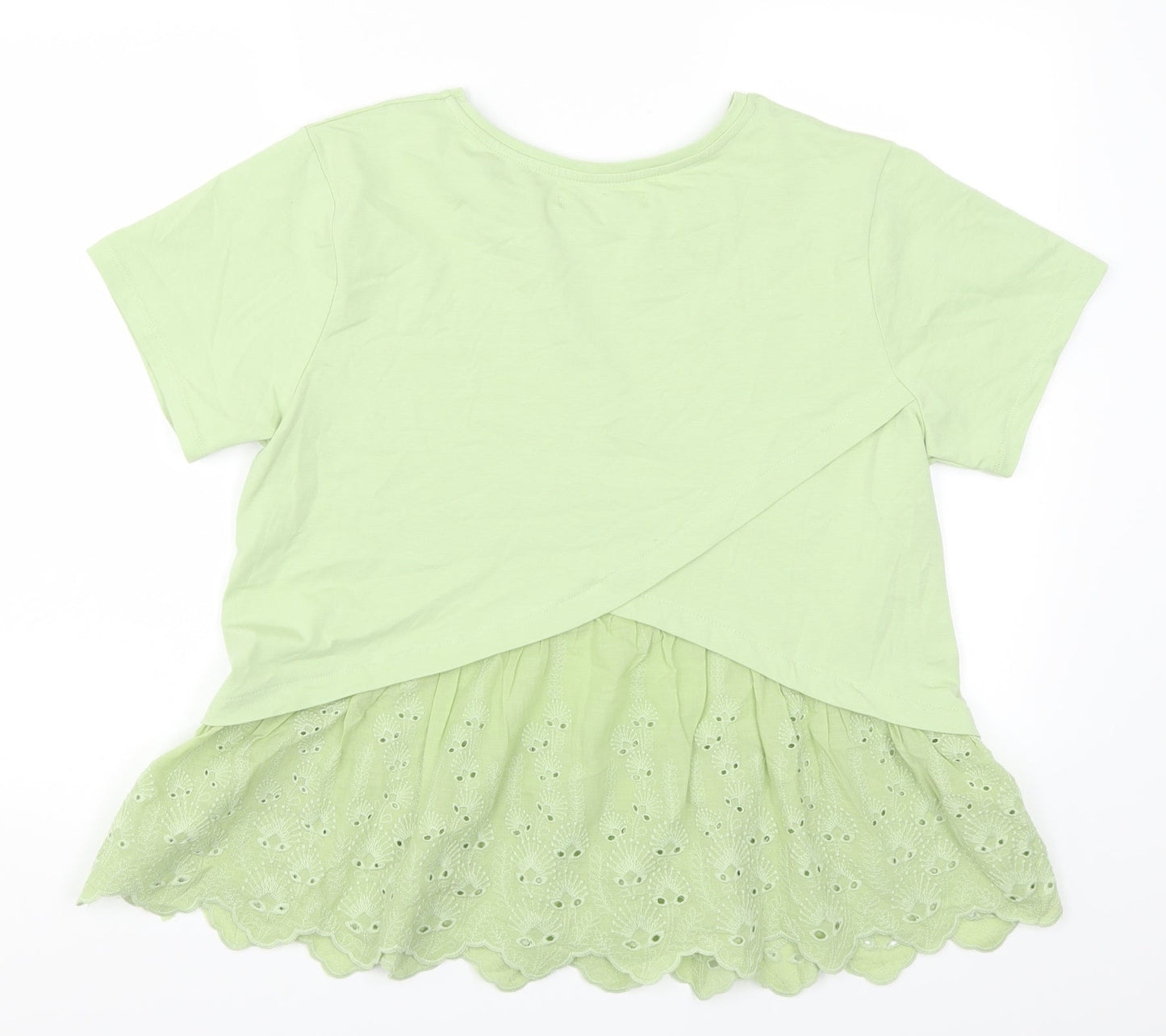 MNG Womens Green   Basic T-Shirt Size S