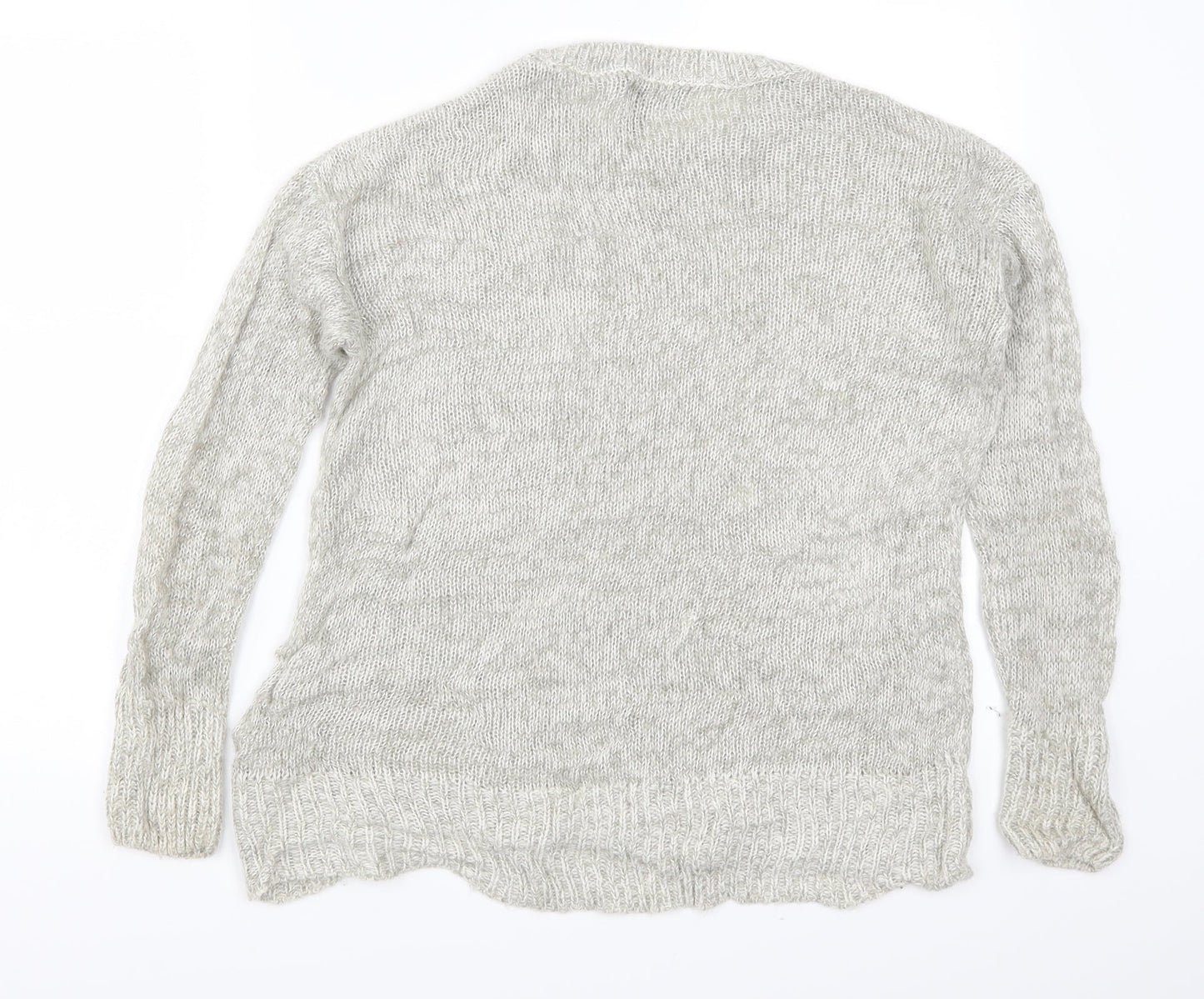 New Look Womens Grey   Pullover Jumper Size S