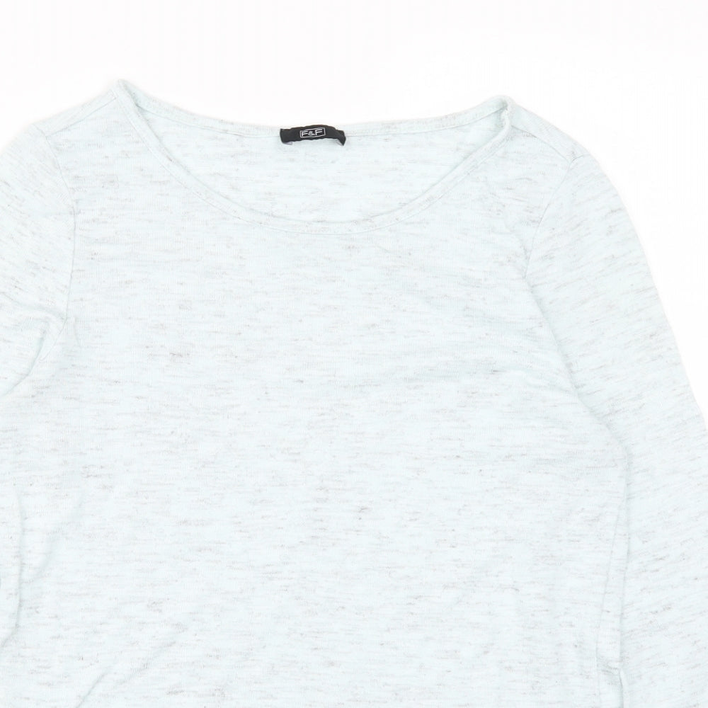 F&F Womens Blue   Pullover Jumper Size 8