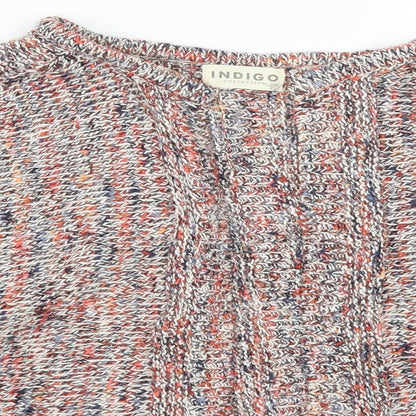 Marks & Spencer Womens Red   Cardigan Jumper Size M  - Blue