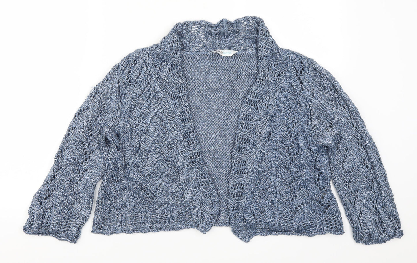 BHS Womens Blue   Cardigan Jumper Size 16