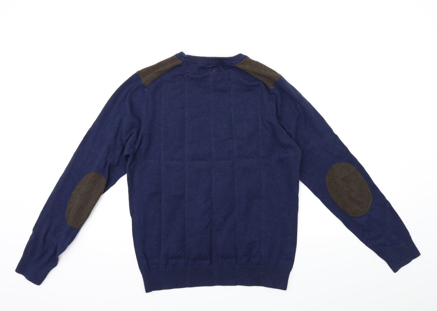 NEXT Mens Blue  Knit Pullover Jumper Size S