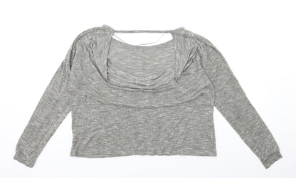 Atmosphere Womens Grey   Pullover Jumper Size 14  - Scoop Back