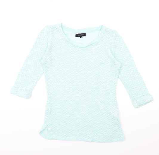 New Look Womens Green  Knit Pullover Jumper Size 6