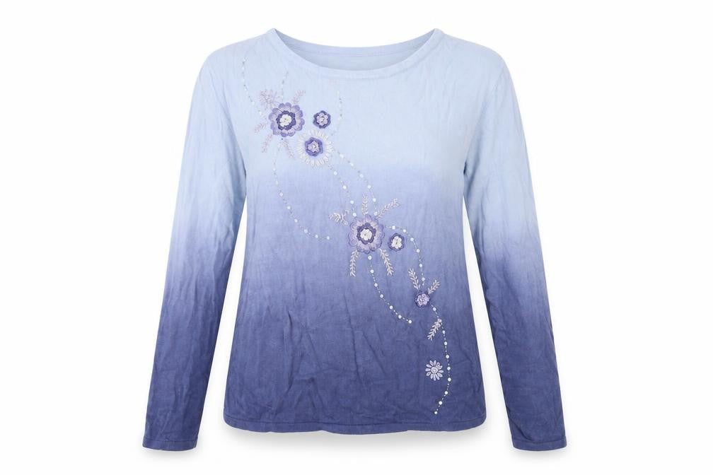 Bonmarché Womens Blue Pullover Jumper Size S