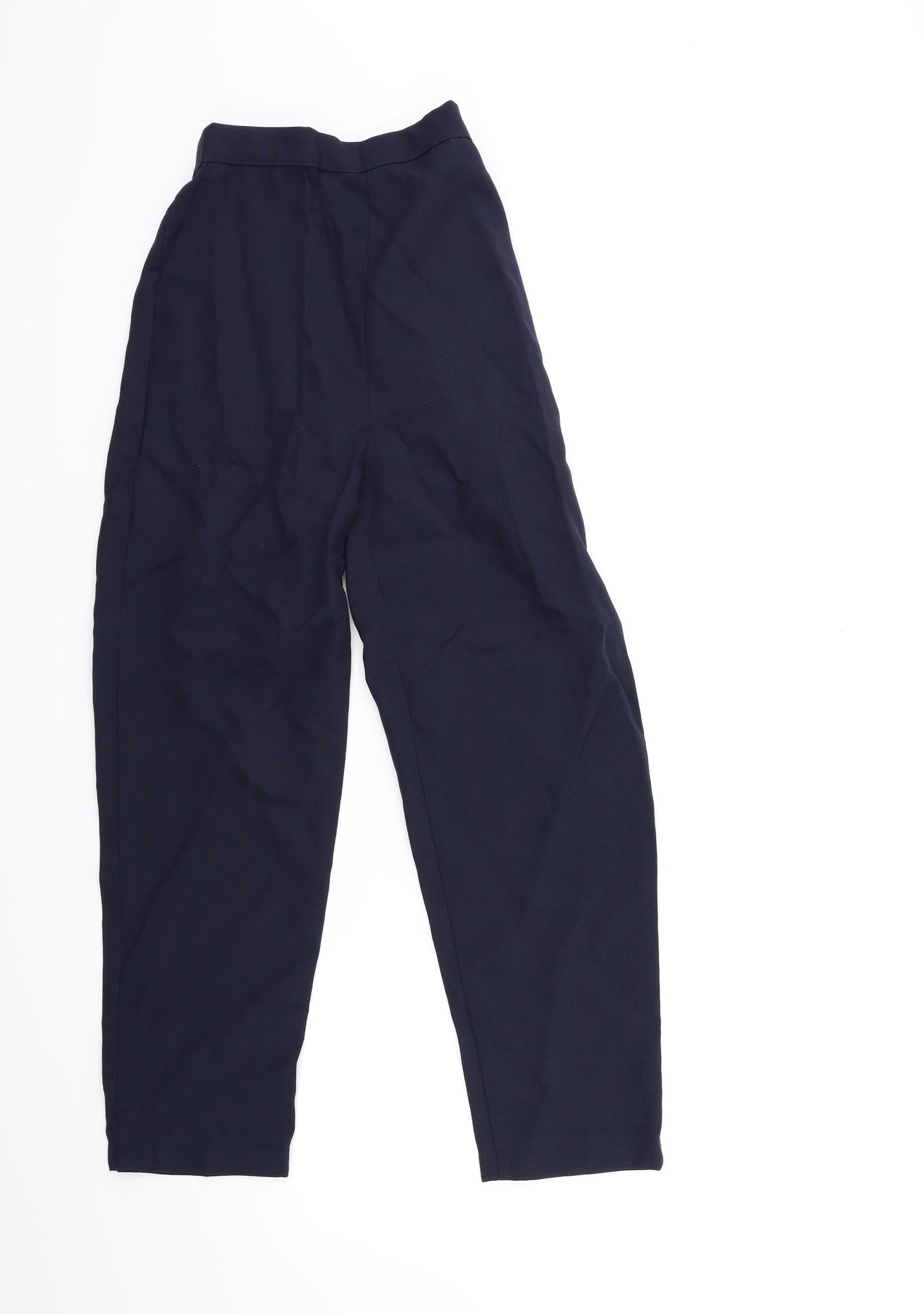 Preworn Womens Black   Trousers  Size 23 in L25 in